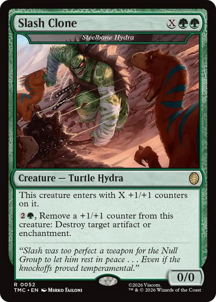 Slash Clone - Steelbane Hydra-Commander: Teenage Mutant Ninja Turtles-R-Normal