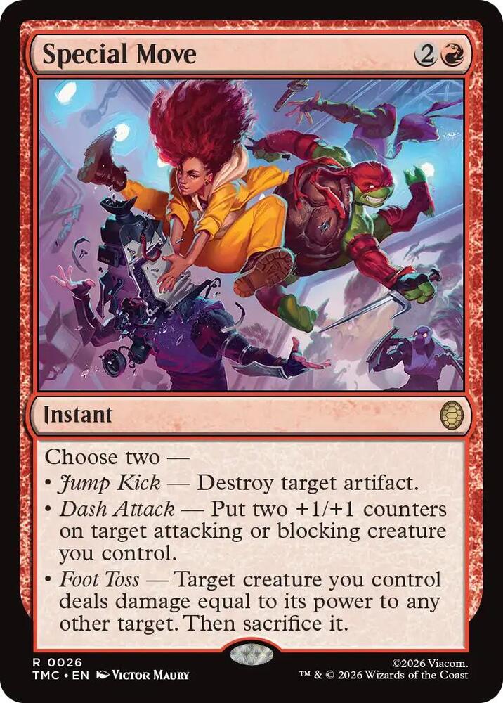 Special Move-Commander: Teenage Mutant Ninja Turtles-R-Normal