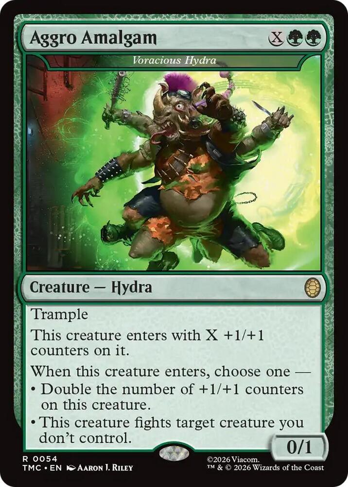 Aggro Amalgam - Voracious Hydra-Commander: Teenage Mutant Ninja Turtles-R-Normal