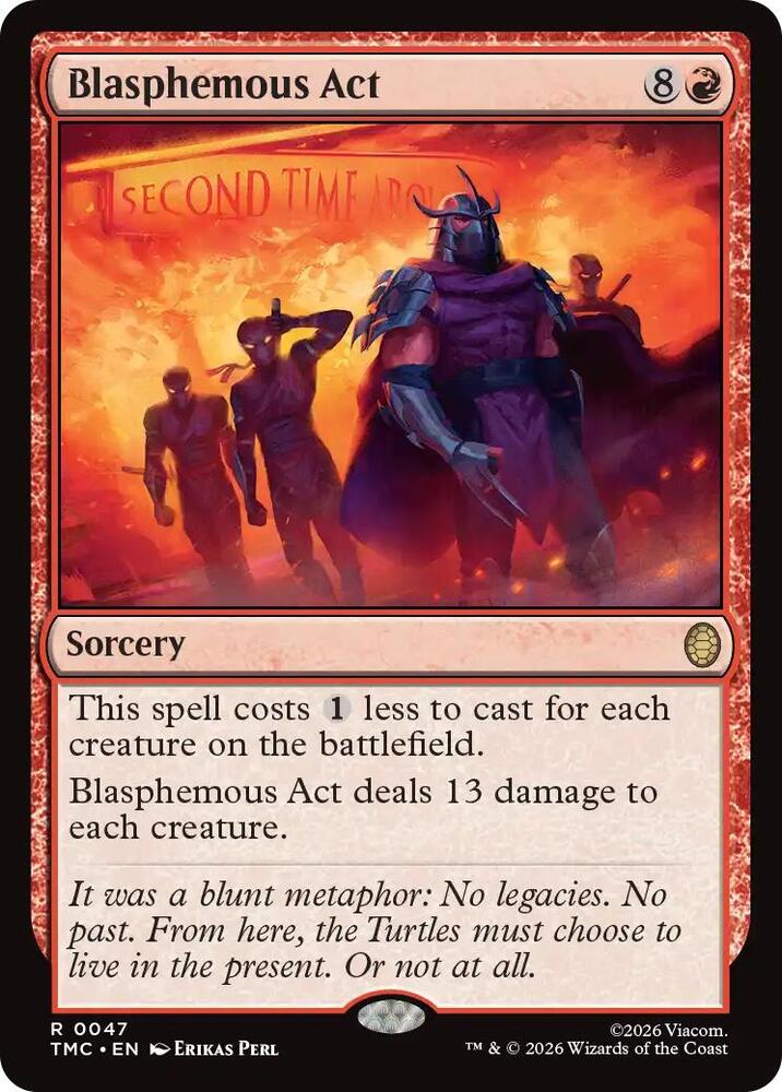 Blasphemous Act-Commander: Teenage Mutant Ninja Turtles-R-Normal