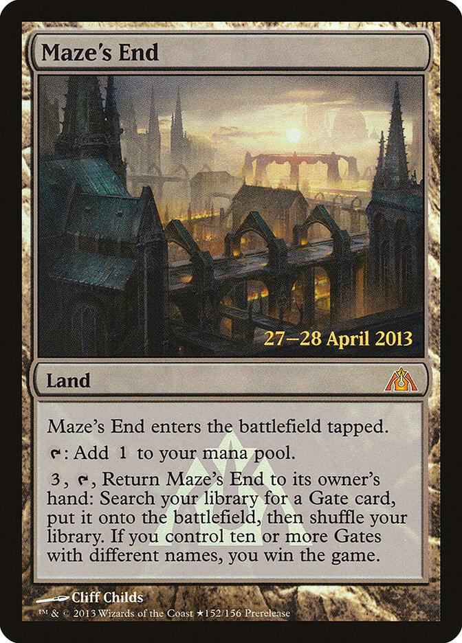 Maze's End-Prerelease Cards-M-Foil