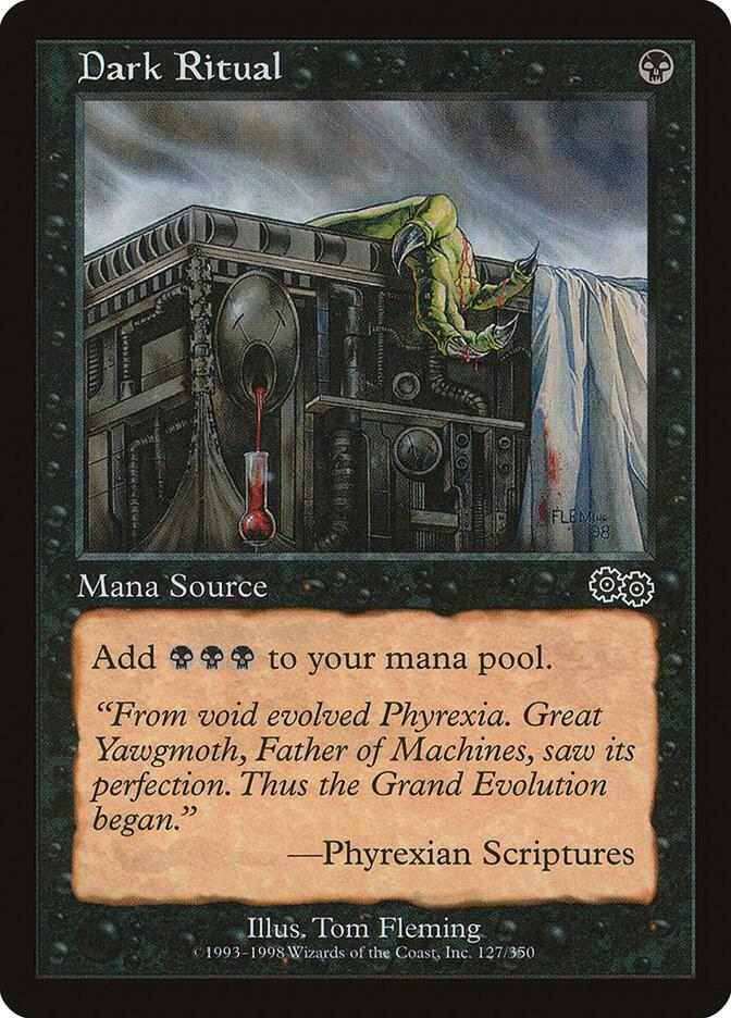Dark Ritual-Urza's Saga-C-Normal