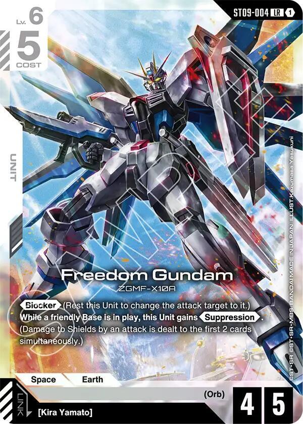 Freedom Gundam-Starter Deck 09: Destiny Ignition-Legend Rare-Holofoil