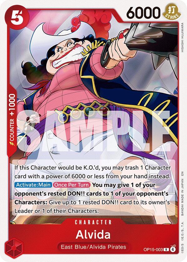 Alvida-Adventure on Kami's Island-R-Foil