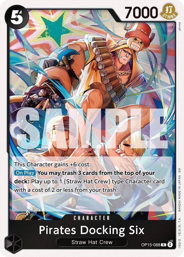 Pirates Docking Six-Adventure on Kami's Island-R-Foil