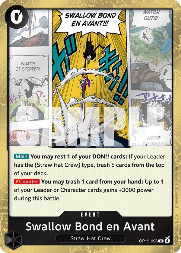 Swallow Bond en Avant-Adventure on Kami's Island-R-Foil