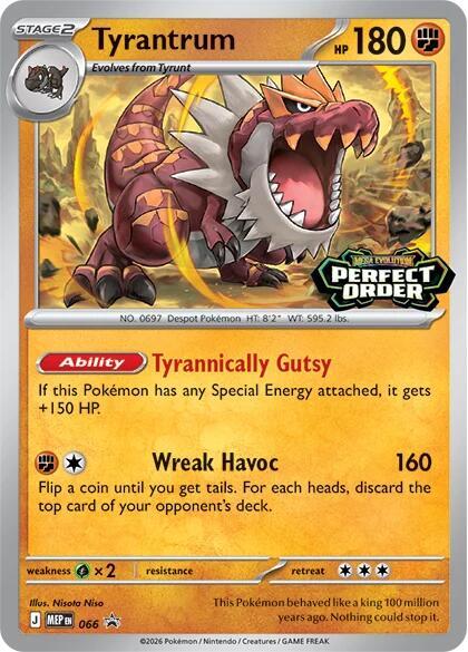 Tyrantrum - 066-ME: Mega Evolution Promo-Promo-Holofoil