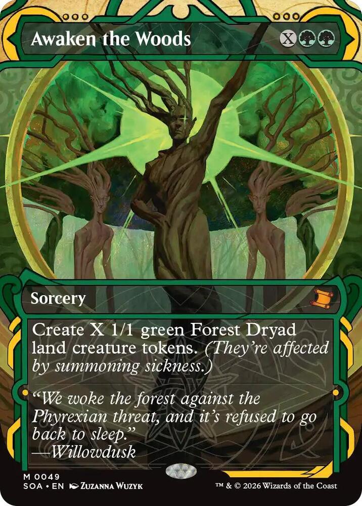 Awaken the Woods-Secrets of Strixhaven: Mystical Archive-M-Normal