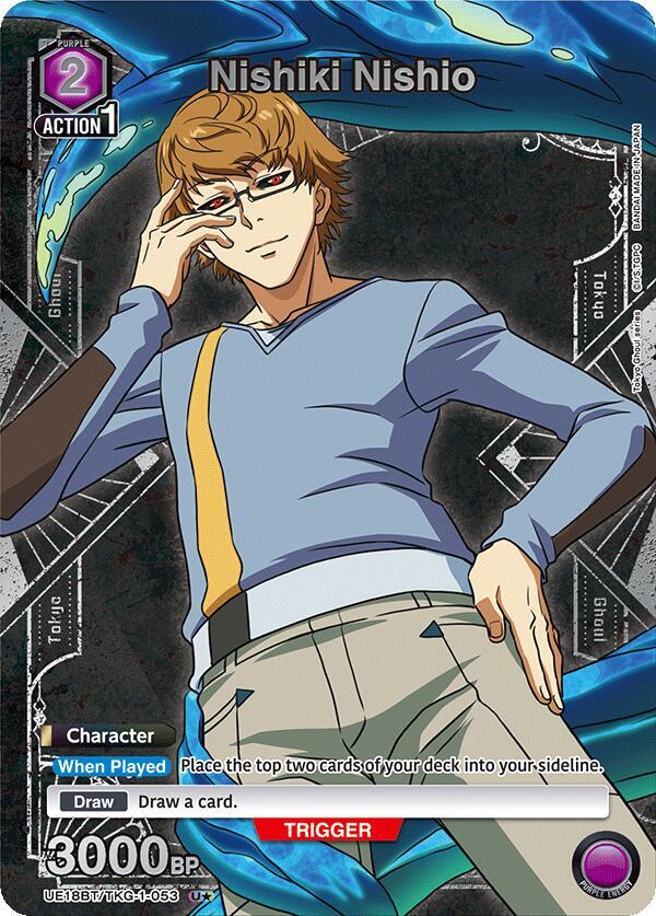 Nishiki Nishio (U*)-UE18BT: Tokyo Ghoul-Uncommon 1-Star-Foil