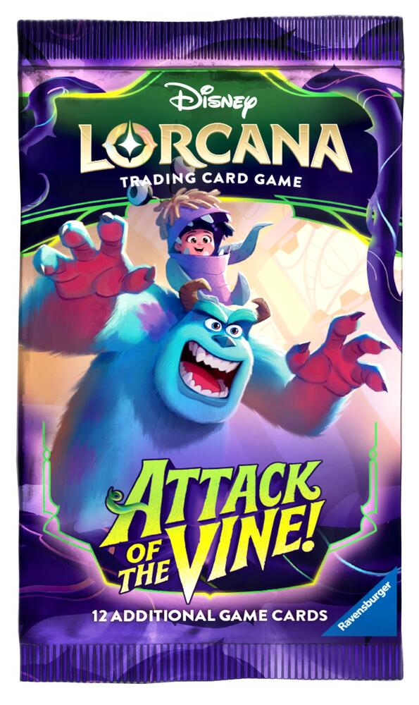 Disney Lorcana: Attack of the Vine! Booster Pack-Attack of the Vine!--Normal