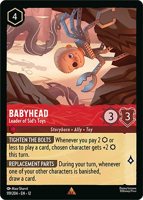 Babyhead - Leader of Sid's Toys-Wilds Unknown-Rare-Normal