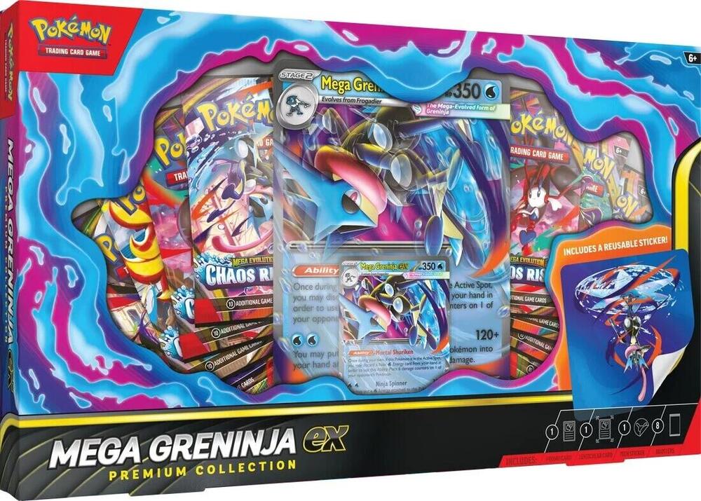 Mega Greninja ex Premium Collection-Miscellaneous Cards & Products--Normal