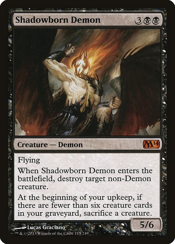 Shadowborn Demon-Magic 2014 (M14)-M-Normal