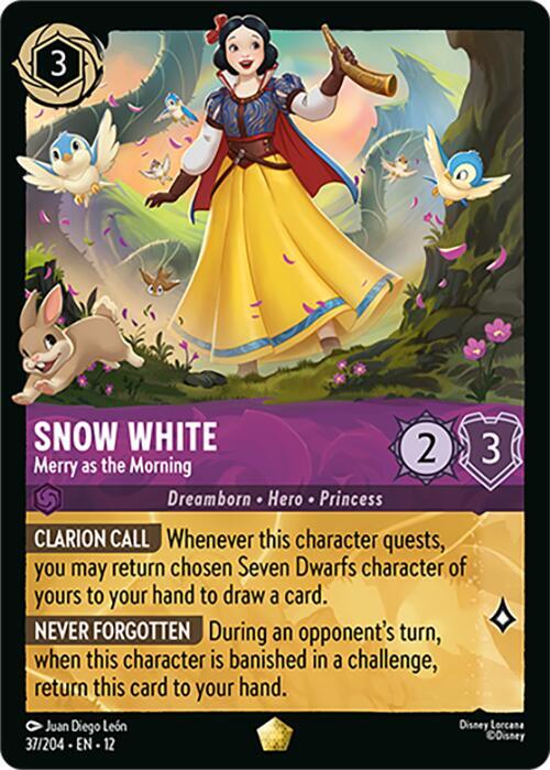 Snow White - Merry as the Morning-Wilds Unknown-Legendary-Normal