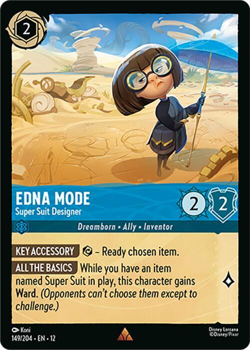 Edna Mode - Super Suit Designer-Wilds Unknown-Rare-Normal