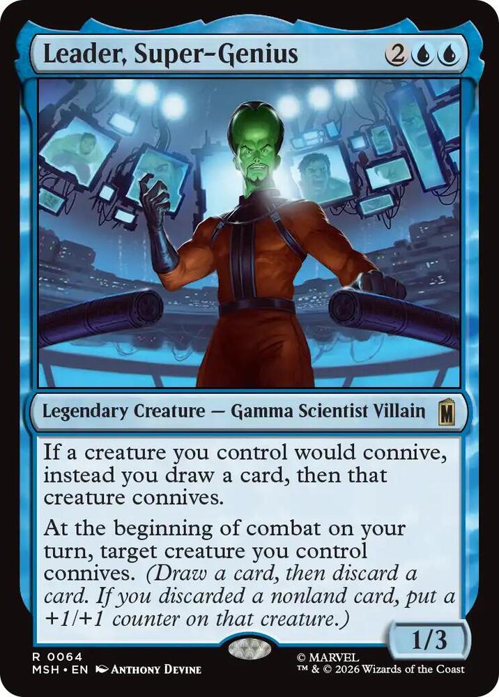 Leader, Super-Genius-Marvel Super Heroes-R-Normal