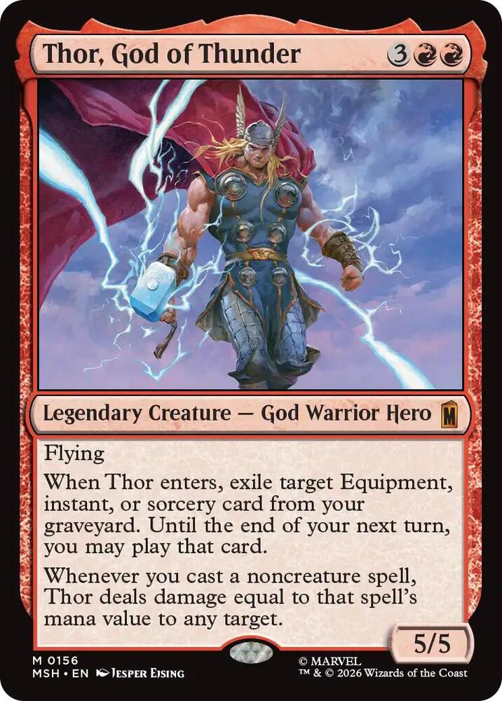 Thor, God of Thunder-Marvel Super Heroes-M-Normal