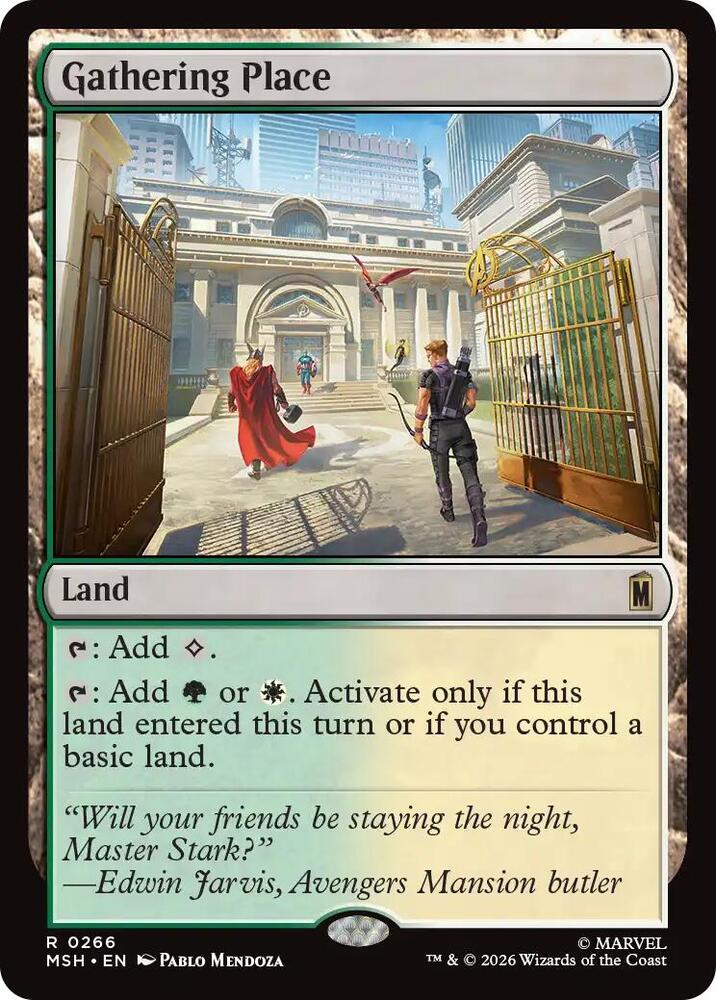 Gathering Place-Marvel Super Heroes-R-Foil