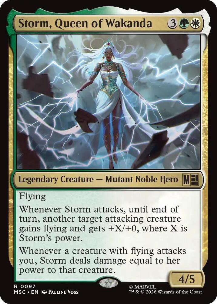 Storm, Queen of Wakanda-Commander: Marvel Super Heroes-R-Normal