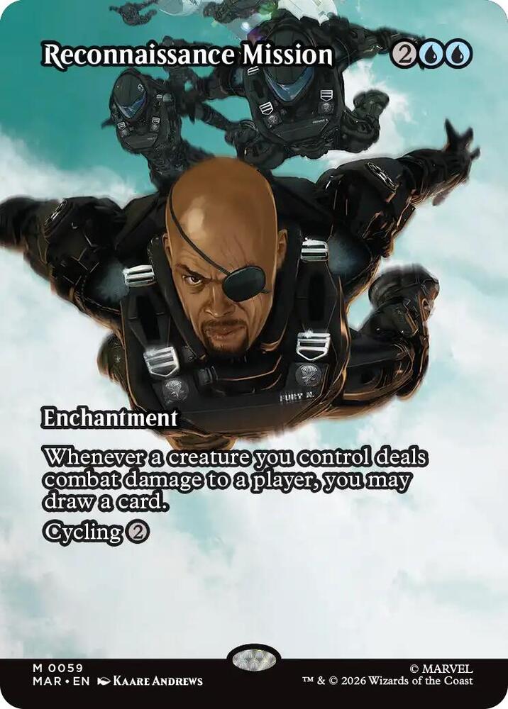 Reconnaissance Mission (Borderless)-Marvel Universe Eternal-Legal-M-Normal