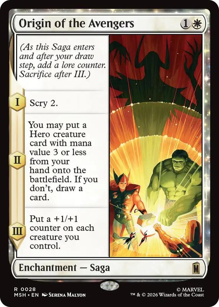 Origin of the Avengers-Marvel Super Heroes-R-Normal