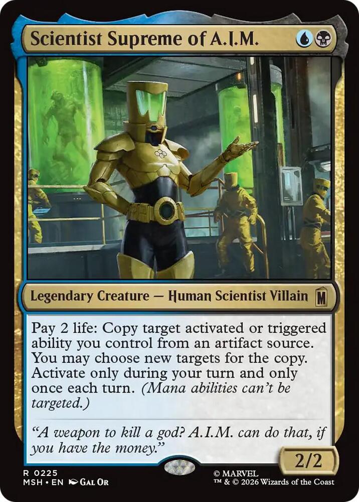 Scientist Supreme of A.I.M.-Marvel Super Heroes-R-Normal