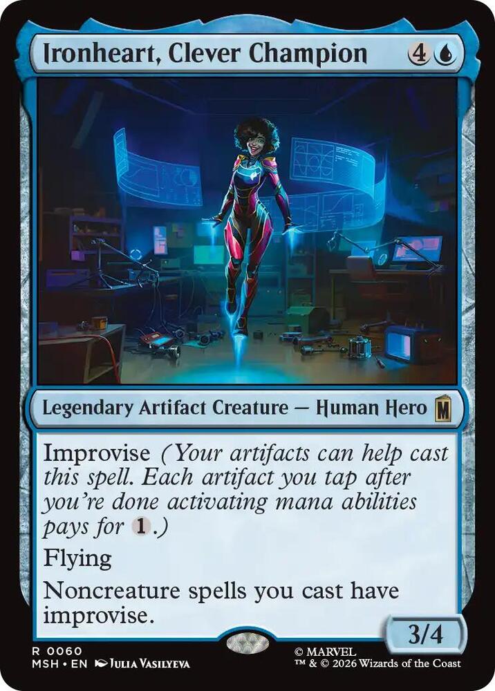 Ironheart, Clever Champion-Marvel Super Heroes-R-Normal