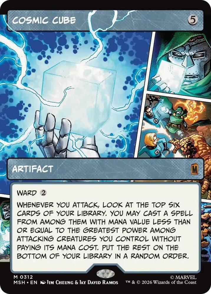 Cosmic Cube (Borderless) (0312)-Marvel Super Heroes-M-Normal