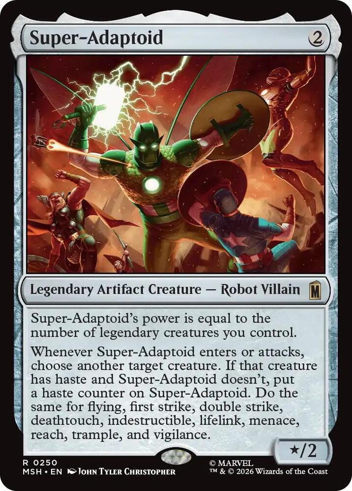 Super-Adaptoid-Marvel Super Heroes-R-Foil