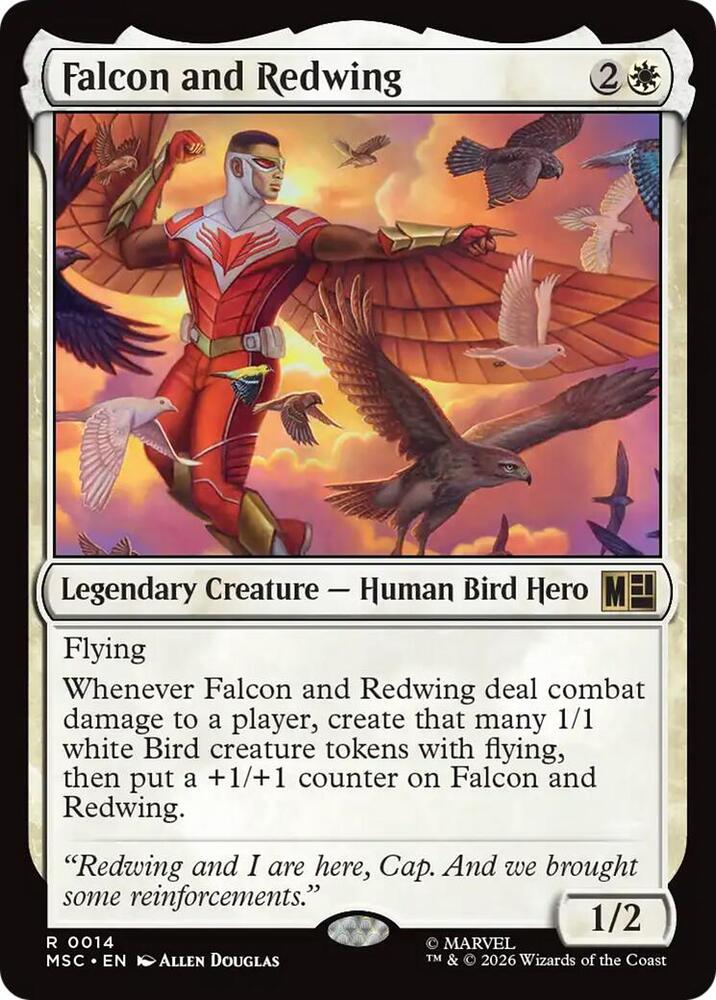 Falcon and Redwing-Commander: Marvel Super Heroes-R-Normal