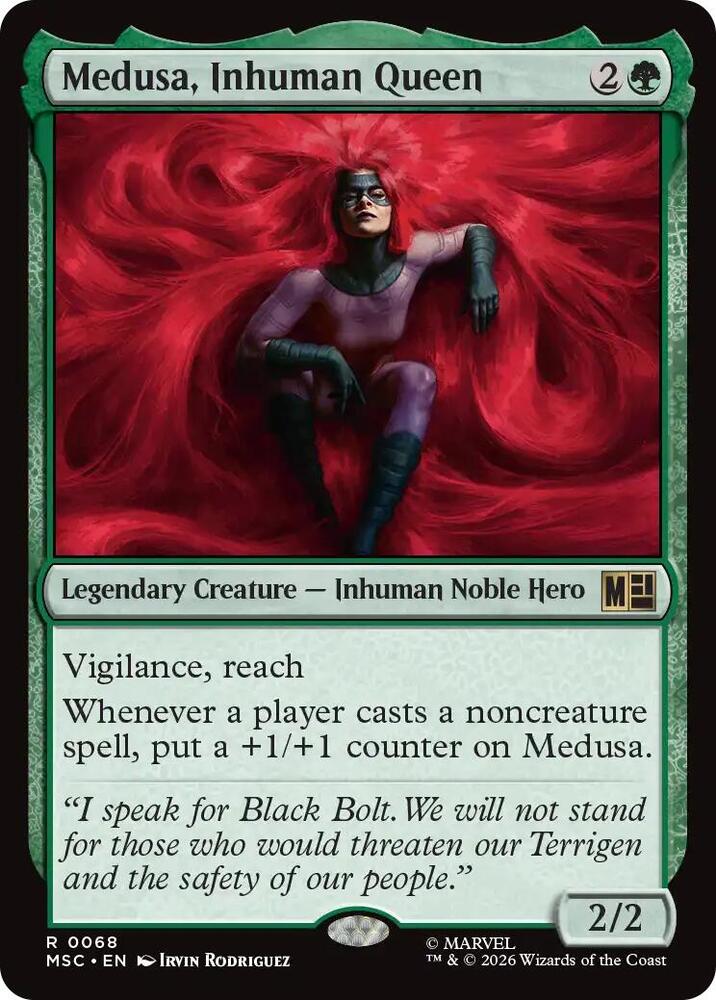 Medusa, Inhuman Queen-Commander: Marvel Super Heroes-R-Normal
