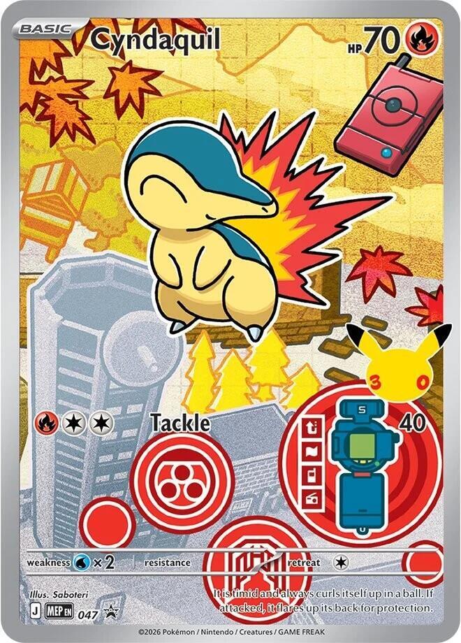 Cyndaquil - 047-ME: Mega Evolution Promo-Promo-Holofoil