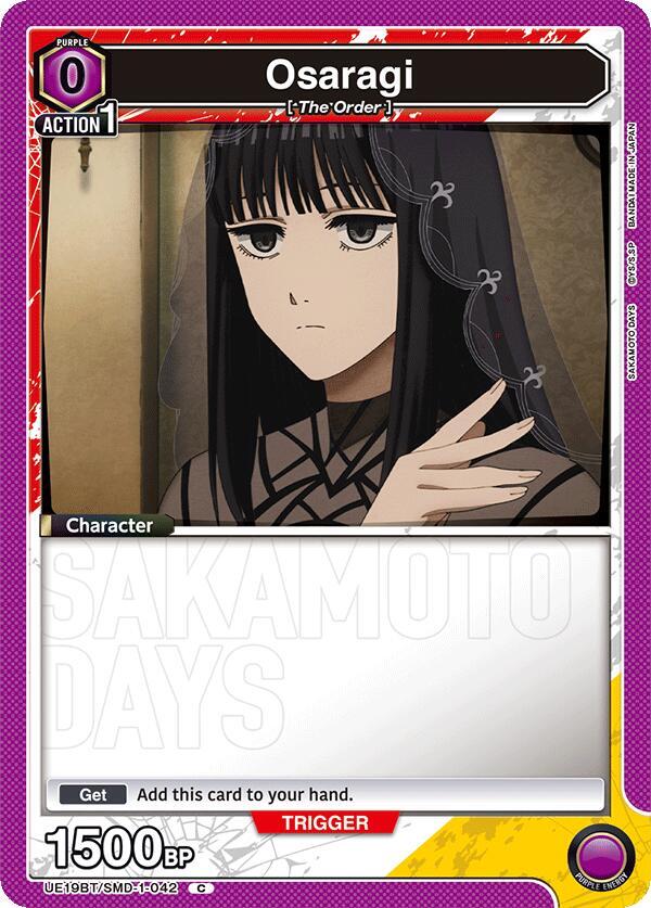 Osaragi (Box Topper Foil)-UE19BT: SAKAMOTO DAYS-Common-Foil