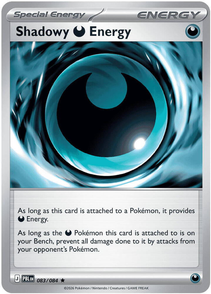 Shadowy Darkness Energy-ME05: Pitch Black-Rare-Holofoil