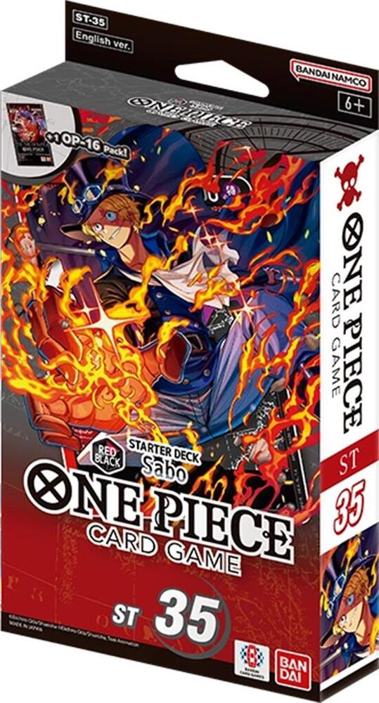 Starter Deck 35: RED/BLACK Sabo-Starter Deck 35: RED/BLACK Sabo--Normal