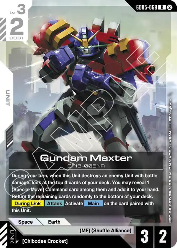 Gundam Maxter-Freedom Ascension-Rare-Holofoil