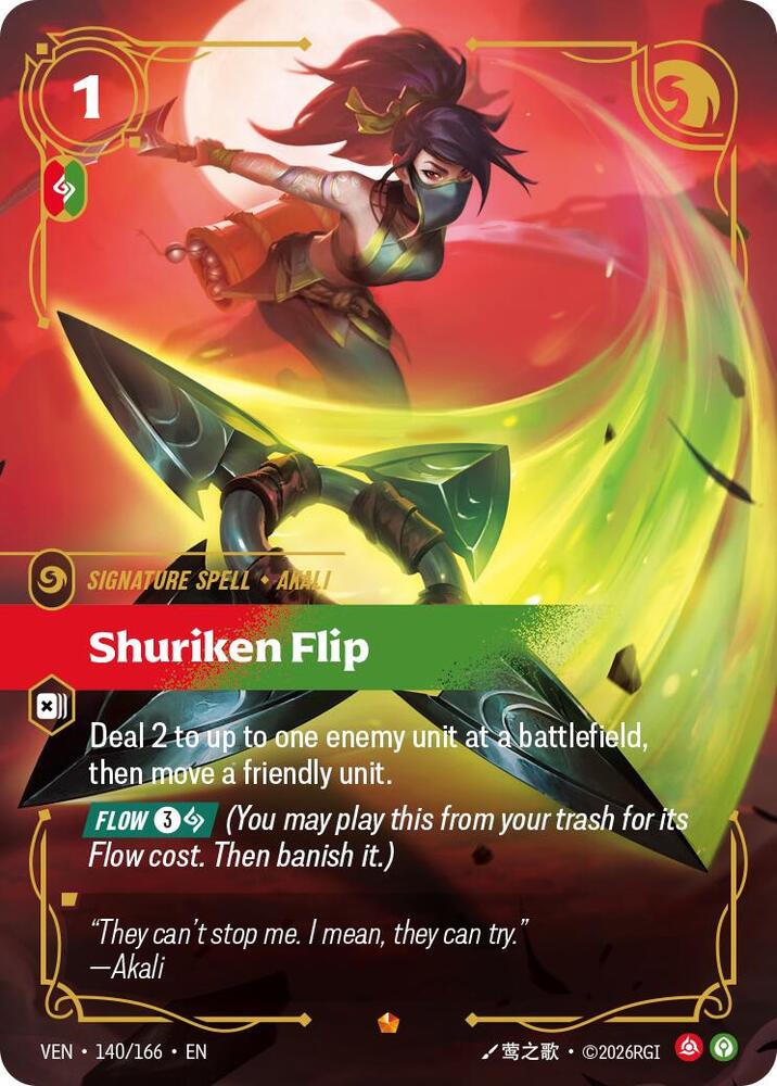 Shuriken Flip-Vendetta-Epic-Foil