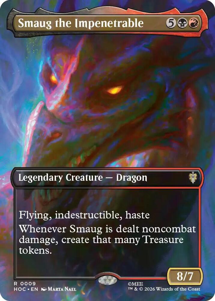 Smaug the Impenetrable (Borderless)-The Hobbit: Eternal-Legal-R-Normal