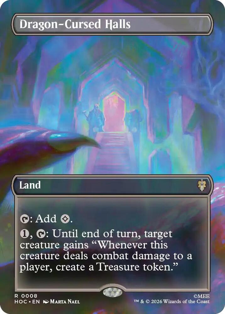 Dragon-Cursed Halls (Borderless)-The Hobbit: Eternal-Legal-R-Normal