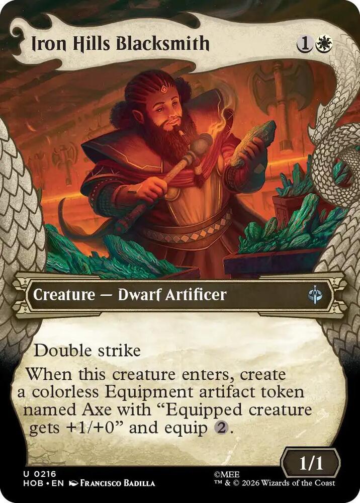 Iron Hills Blacksmith (Showcase)-The Hobbit-U-Foil