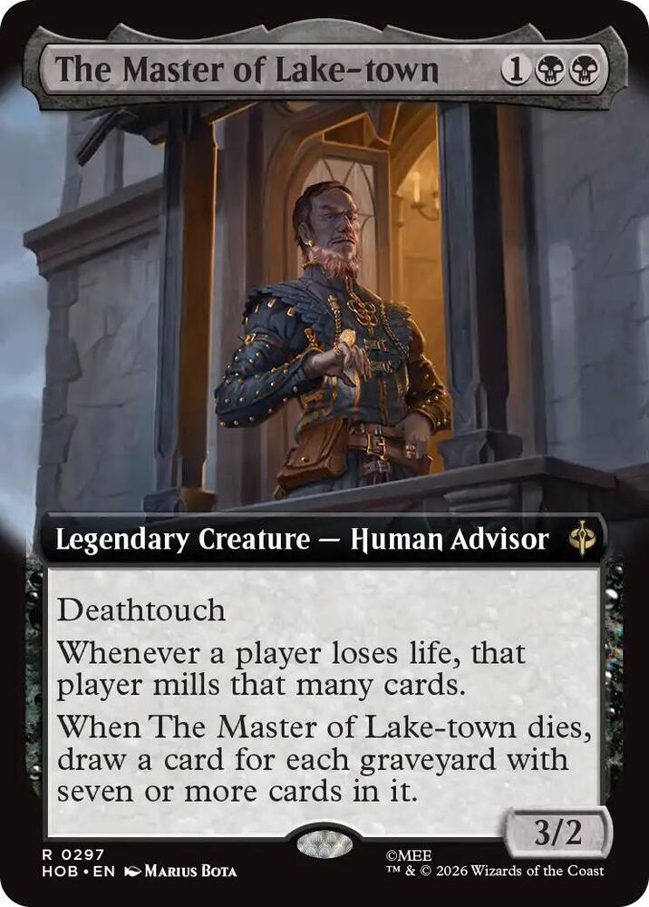 The Master of Lake-town (Extended Art)-The Hobbit-R-Foil