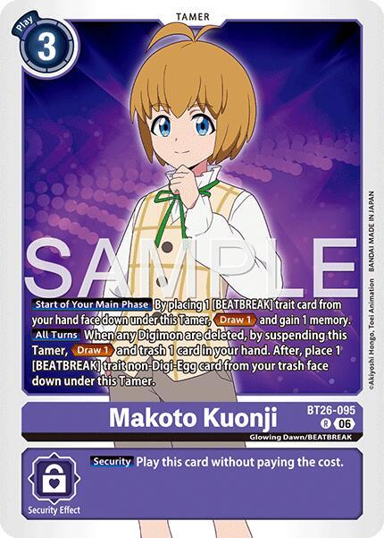 Makoto Kuonji-Timeless Bonds-Rare-Foil