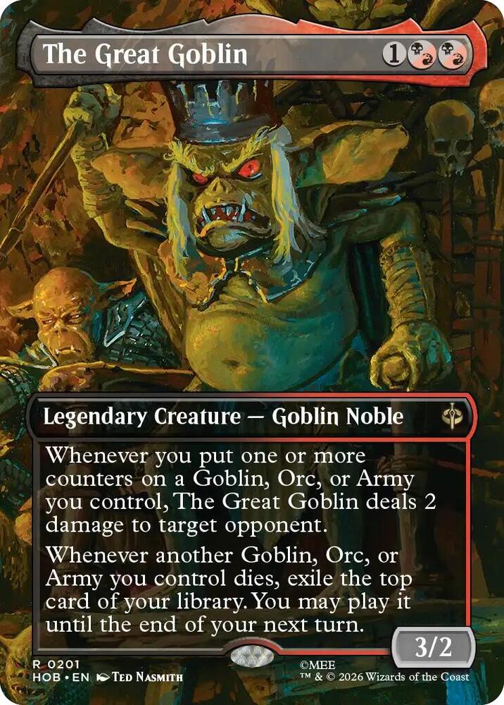 The Great Goblin (Borderless)-The Hobbit-R-Normal