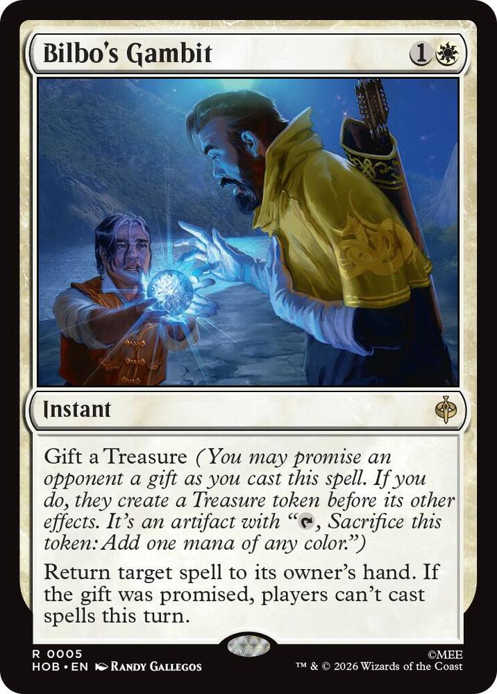 Bilbo's Gambit-The Hobbit-R-Foil