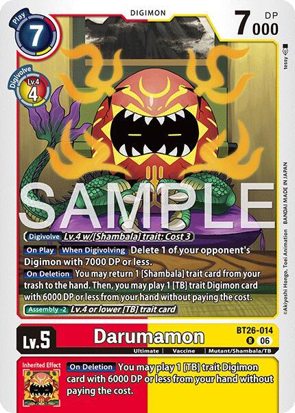 Darumamon-Timeless Bonds-Rare-Foil