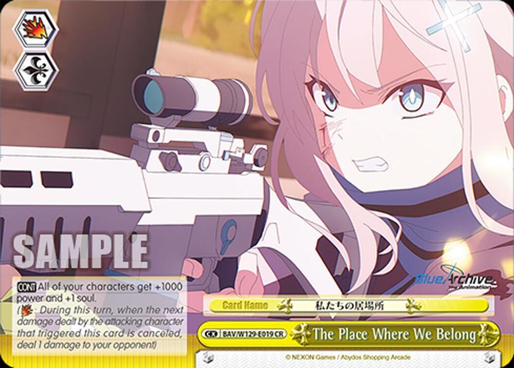 The Place Where We Belong-Blue Archive The Animation-Climax Rare-Normal
