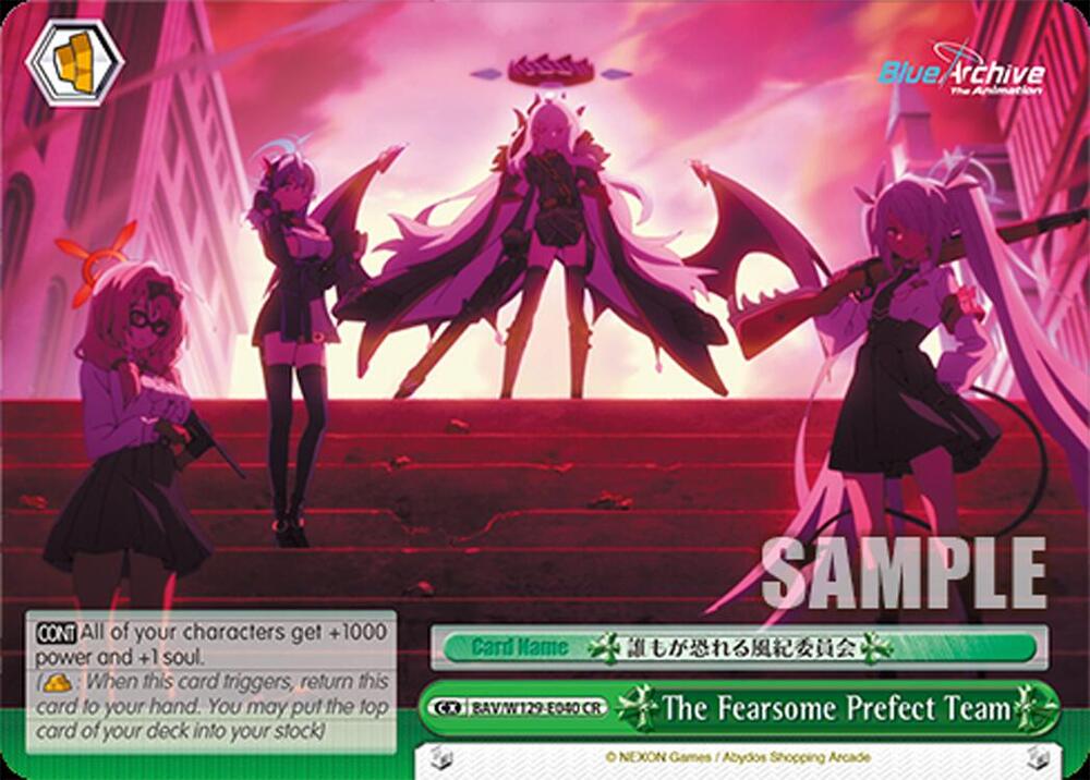 The Fearsome Prefect Team-Blue Archive The Animation-Climax Rare-Normal