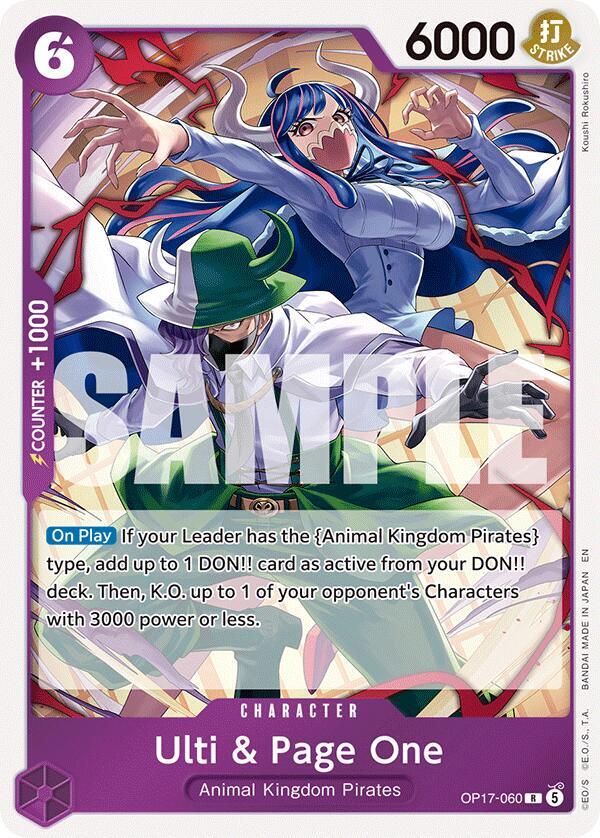Ulti & Page One-The World's Strongest Warriors-R-Foil