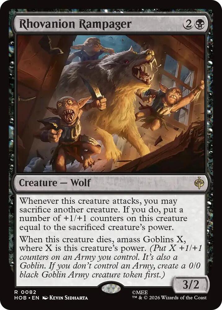 Rhovanion Rampager-The Hobbit-R-Foil