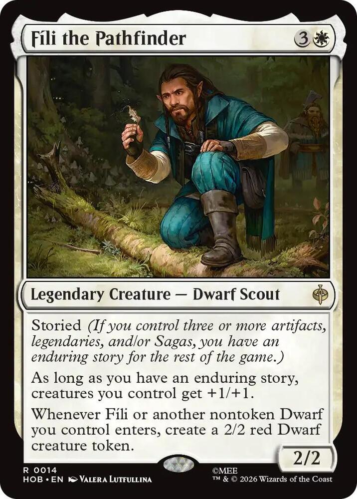 Fili the Pathfinder-The Hobbit-R-Foil